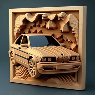 3D мадэль BMW E38 (STL)